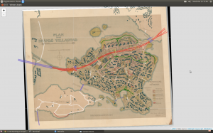 roadmap and 3D buildings