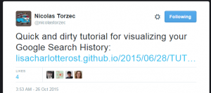 Tweet about Lisa Charlotte Rost